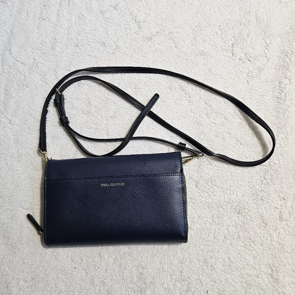 Vera Bradley leather crossbody - Picture 4 of 11
